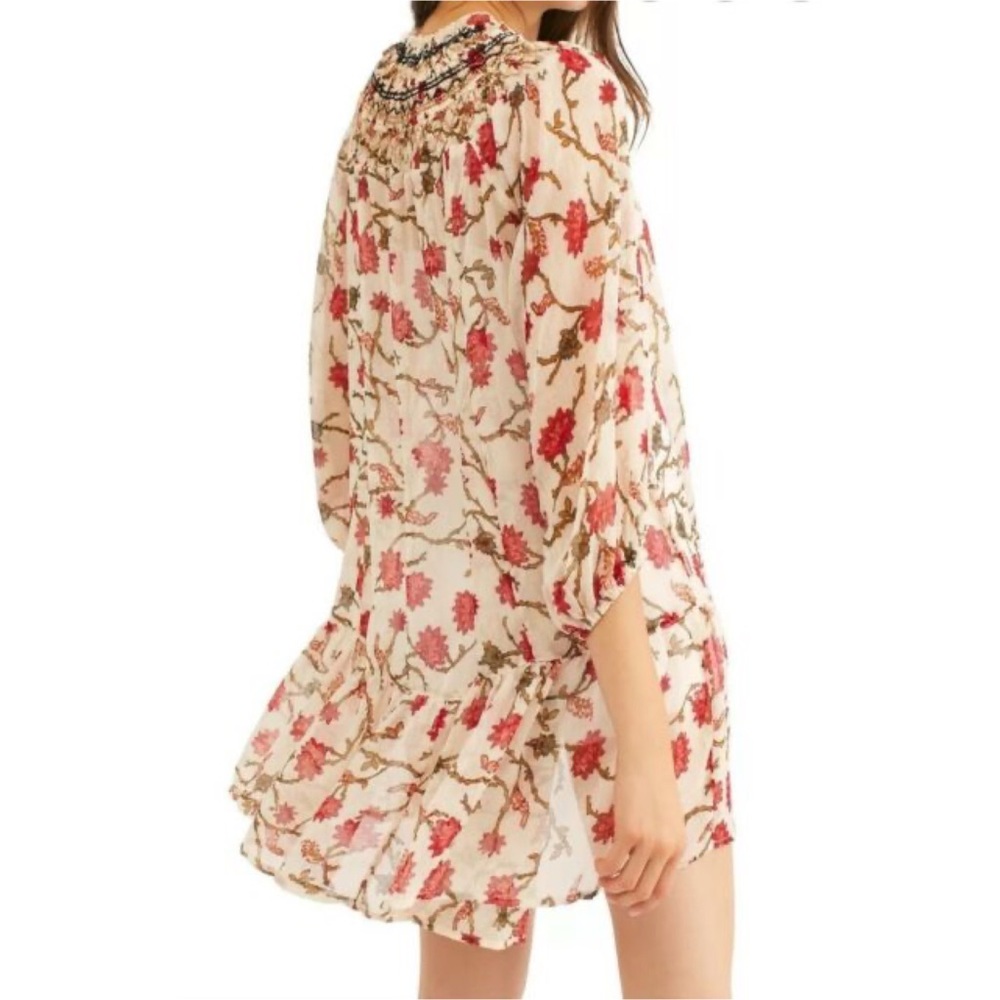 Free People Keeping Up with Kara Tunic Ivory Med - Picture 2 of 11